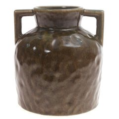 Ceramic Vase Antique Green 7.34X7.34X8.5Inch CH-009 - Habitt