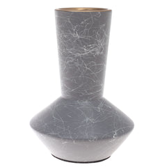 Ceramic Vase Texture Grey 7X7X9.5Inch CH-019 - Habitt