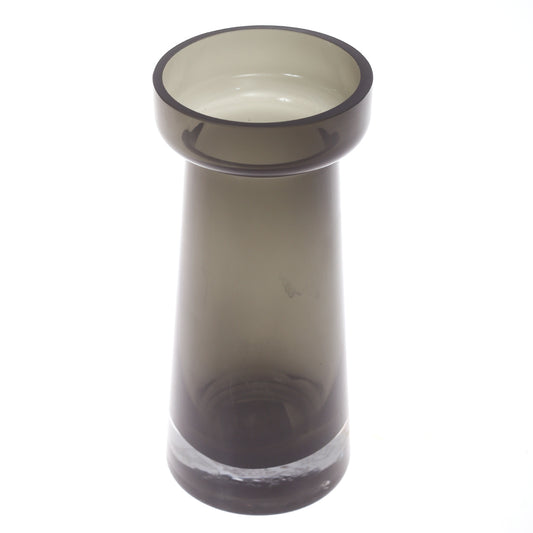 Glass Vase L Black 3.67 X 3.67 X 10 Inch HJM-018 - Habitt