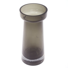 Glass Vase L Black 3.67 X 3.67 X 10 Inch HJM-018 - Habitt
