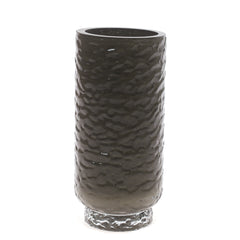 Glass Vase S Green 4.33 X 4.33 X 9 Inch HJM-007 - Habitt