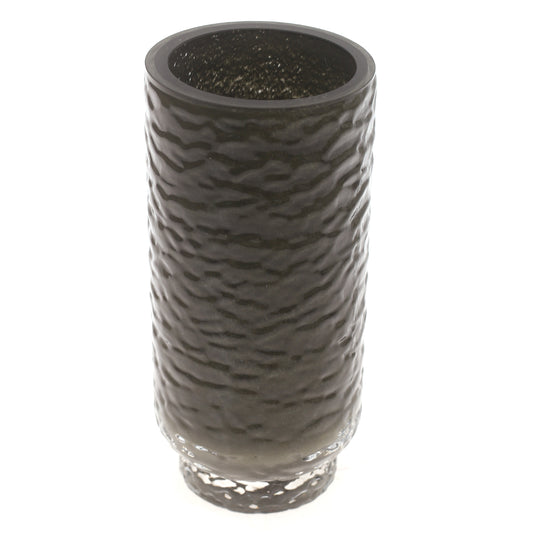 Glass Vase S Green 4.33 X 4.33 X 9 Inch HJM-007 - Habitt