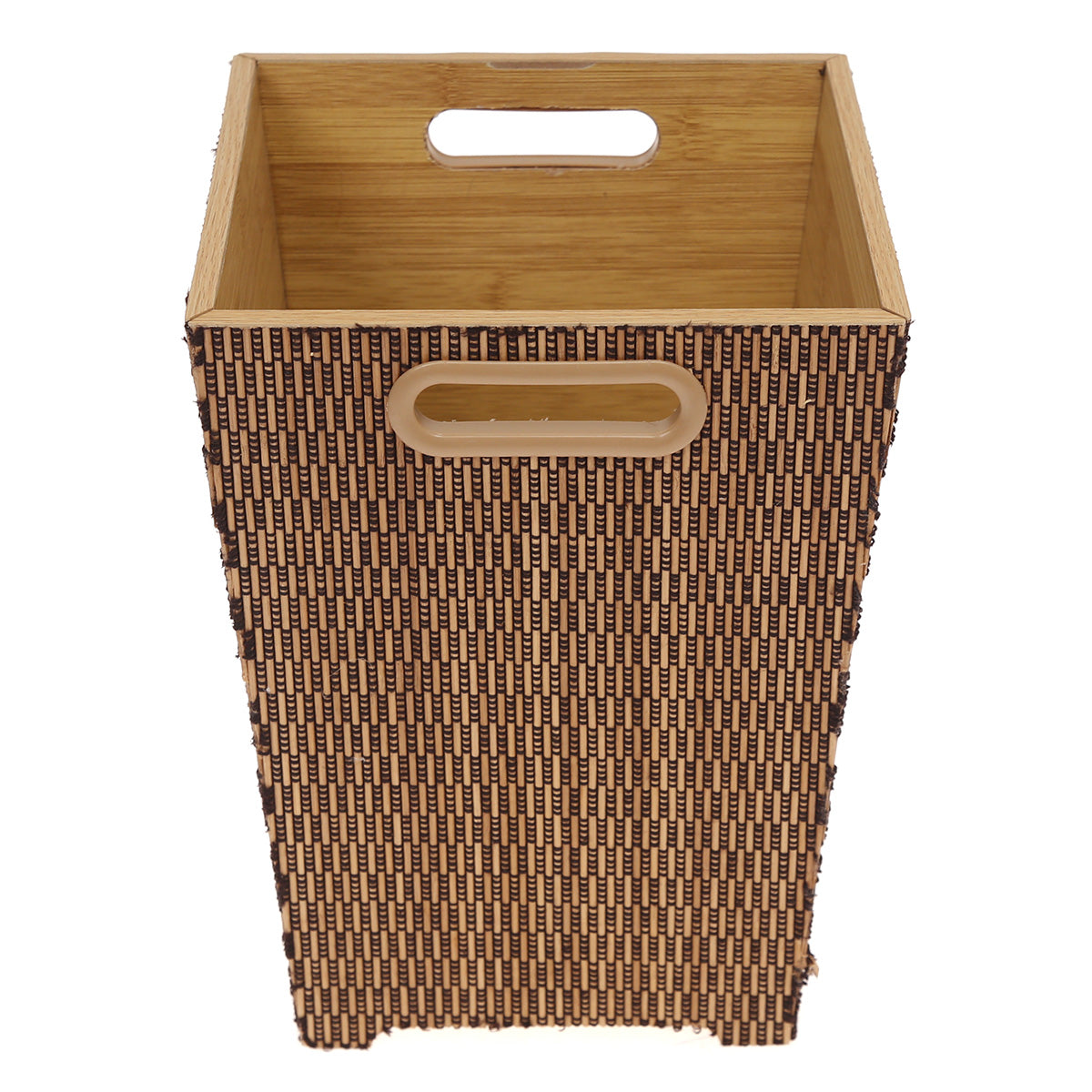 Trash Bin Natural 8.5 X 8.5 X 11.5 Inch XJ-004 - Habitt