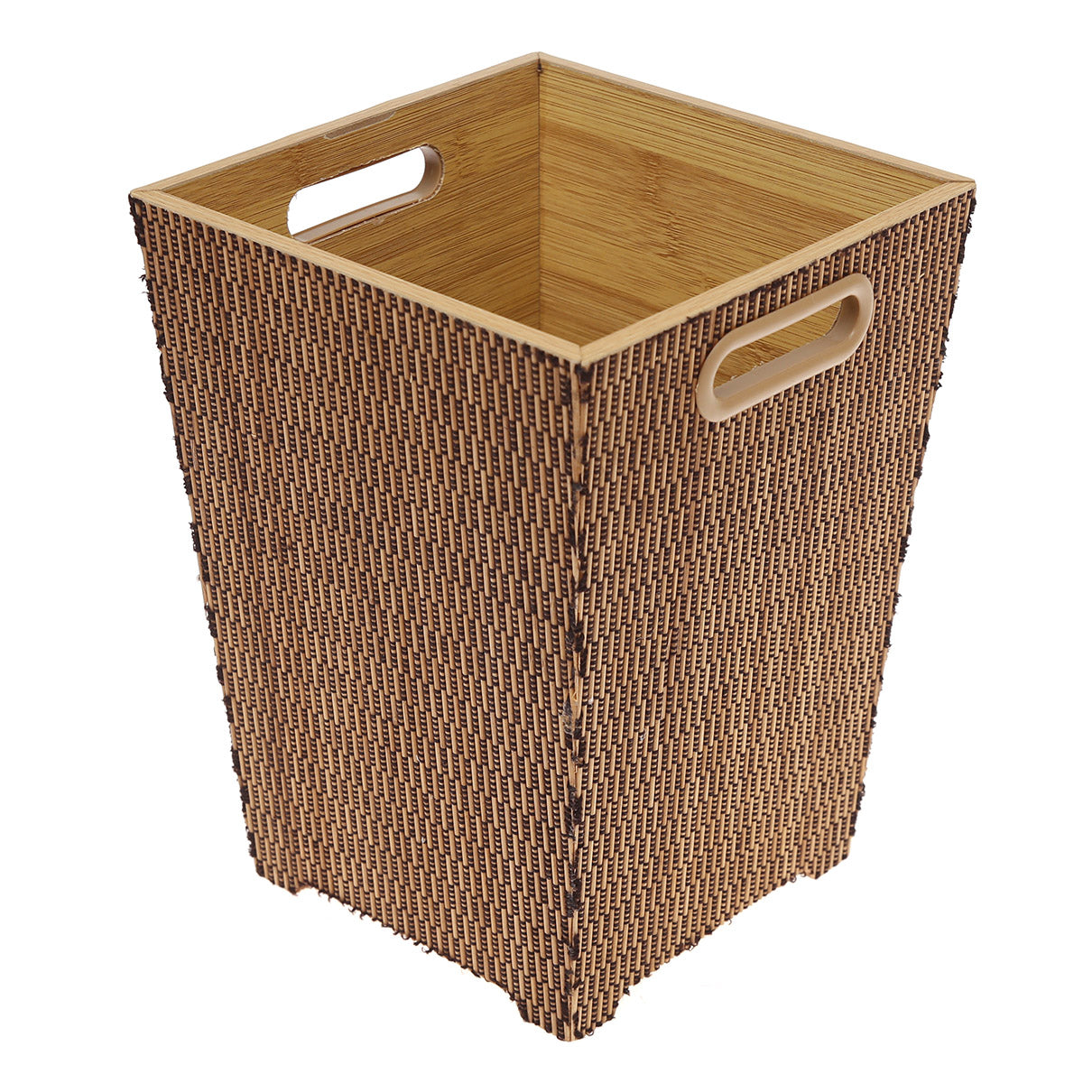 Trash Bin Natural 8.5 X 8.5 X 11.5 Inch XJ-004 - Habitt