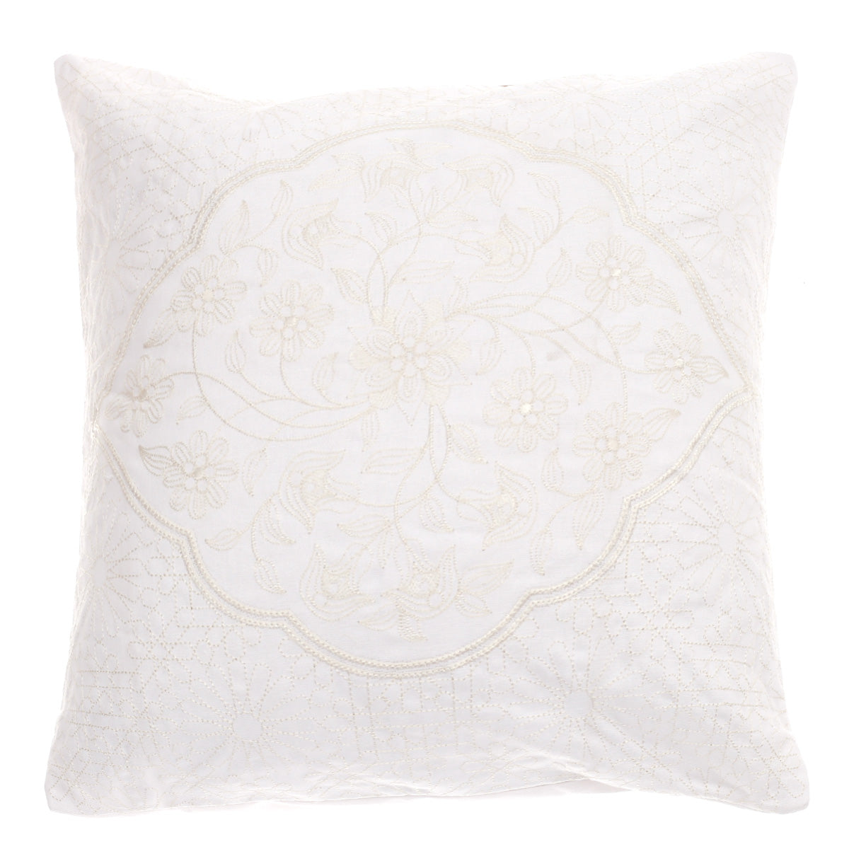 Egret Cushion Cover 18x18" - Habitt