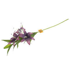Lily Flower Stick Purple 37.5 Inch Hieght Sx-004 - Habitt