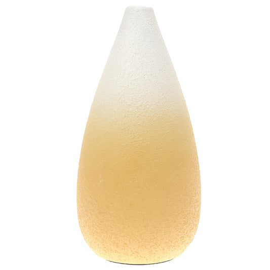 Ceramic Vase Yellow & White 13 Inch Height CH-012 - Habitt