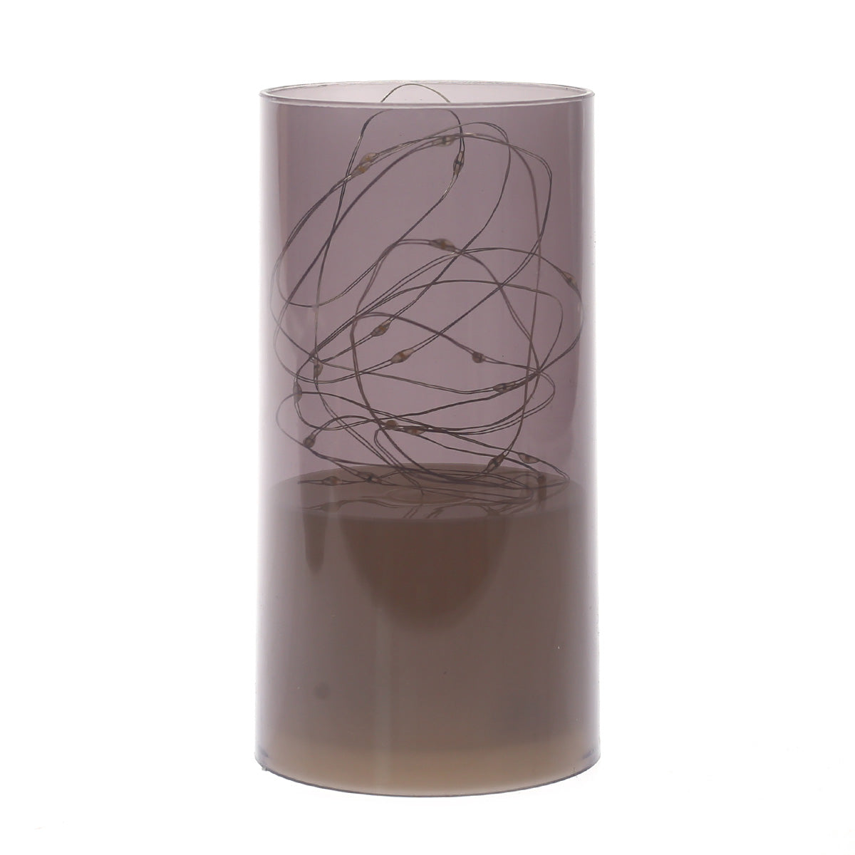 LED CANDLE L Black 6 Inch Height FY-13 - Habitt