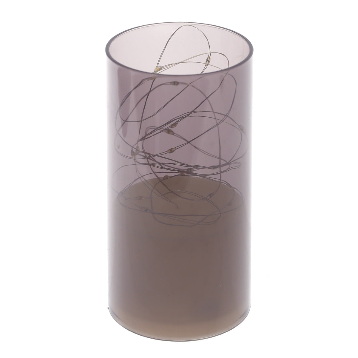 LED CANDLE L Black 6 Inch Height FY-13 - Habitt
