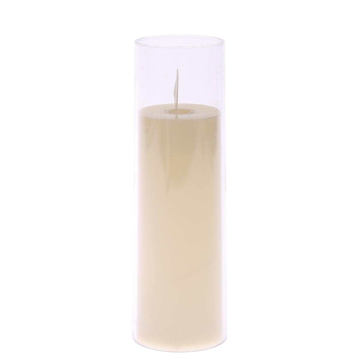 LED CANDLE L WHITE 7 Inch Height FY-07 - Habitt