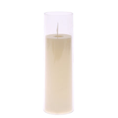 LED CANDLE L WHITE 7 Inch Height FY-07 - Habitt