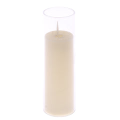 LED CANDLE L WHITE 7 Inch Height FY-07 - Habitt