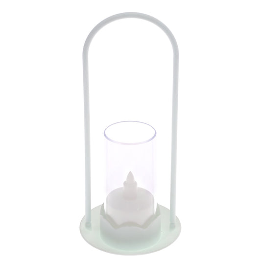 LED CANDLE L WHITE 9 Inch Height FY-11 - Habitt