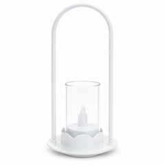 White LED Candle Lantern – 4 Inch