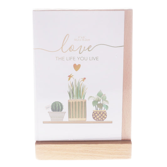 Photo Frame Natural 4 X 6 Inch FHG-31 - Habitt
