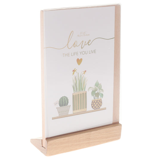 Photo Frame Natural 4 X 6 Inch FHG-31 - Habitt