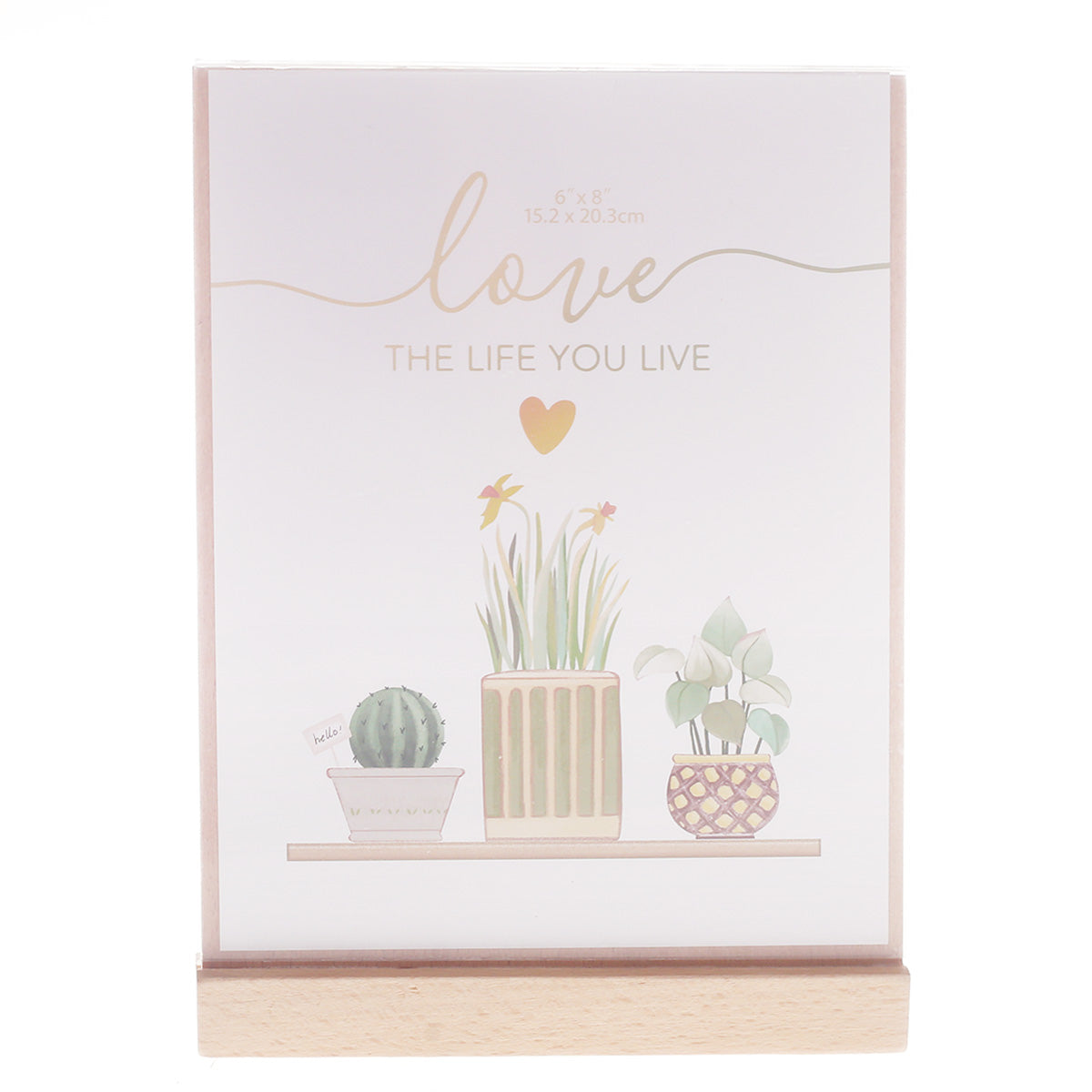 Photo Frame Natural 6 X 8 Inch FHG-33 - Habitt