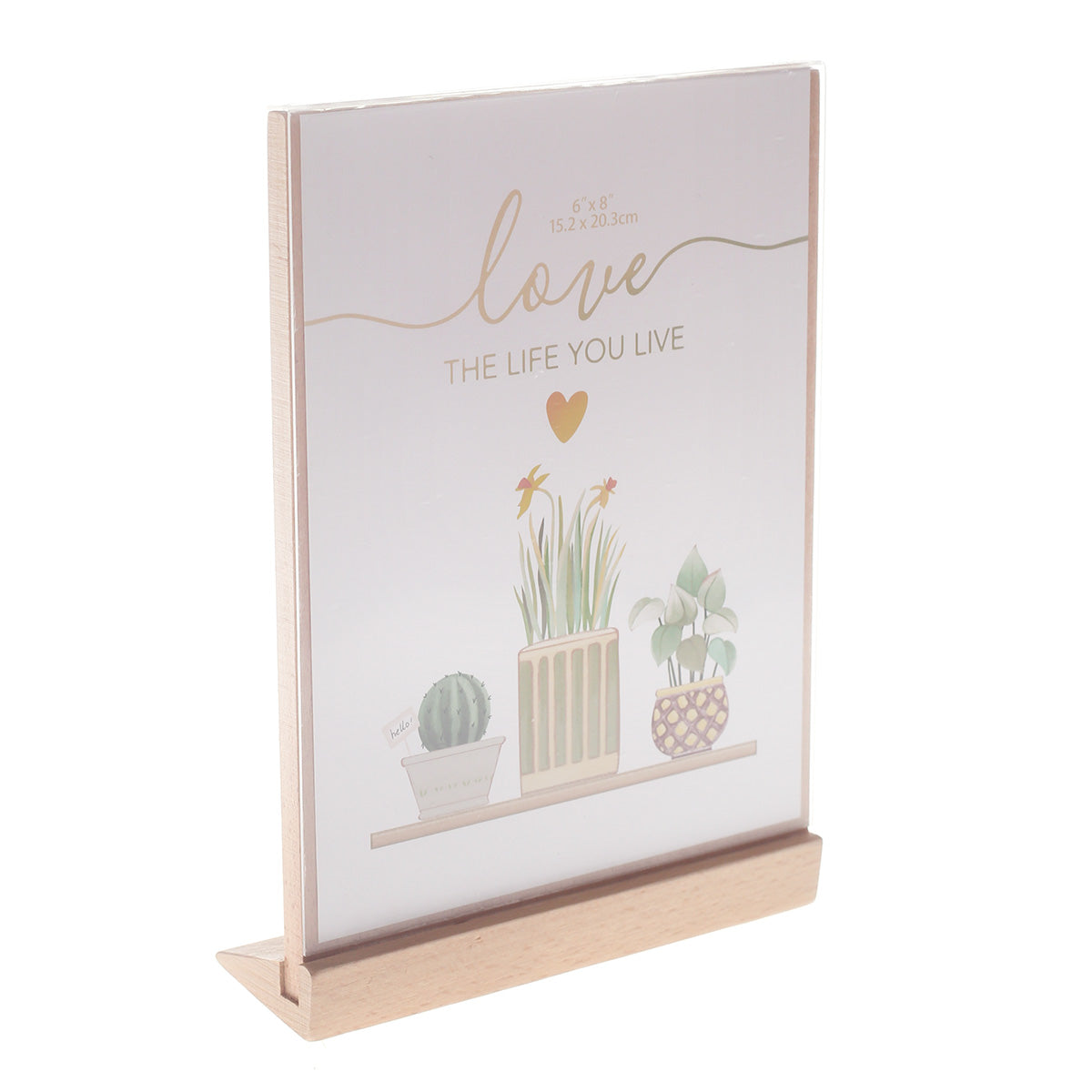 Photo Frame Natural 6 X 8 Inch FHG-33 - Habitt