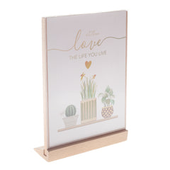 Photo Frame Natural 6 X 8 Inch FHG-33 - Habitt