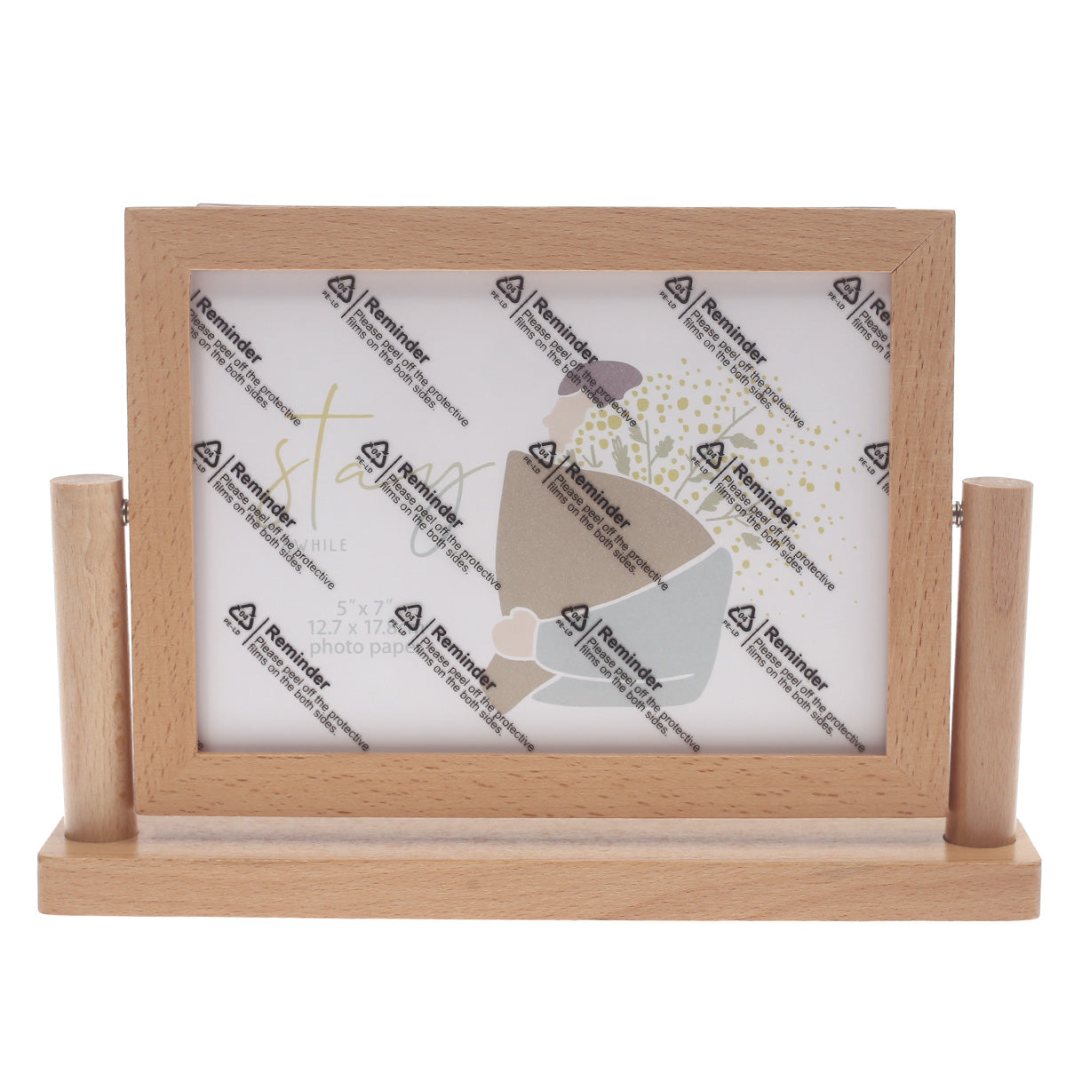 Photo Frame Natural 7 X 8 Inch FHG-28 - Habitt