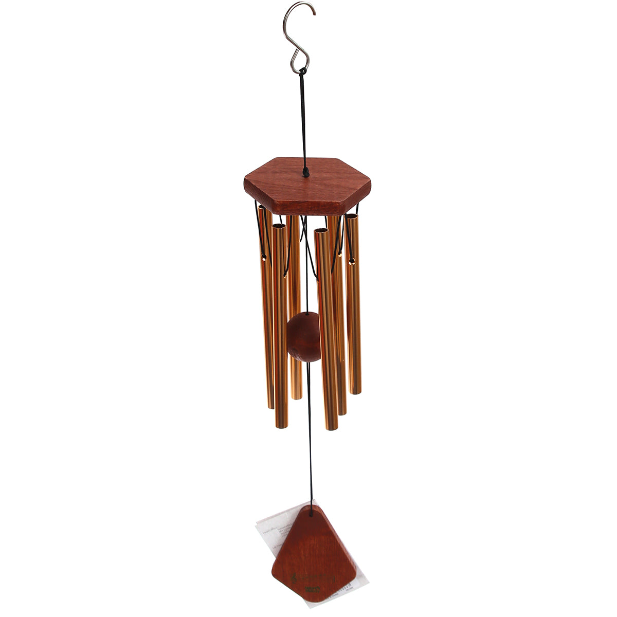 Wind Chime Brown & Gold 3 X 15.6 Inch MF-08 - Habitt