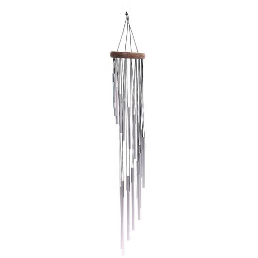 Wind Chime Brown & Silver 5 X 35 Inch MF-04 - Habitt