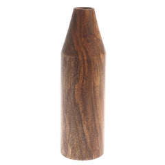 Wooden Textured Vase – Medium (T) - Habitt