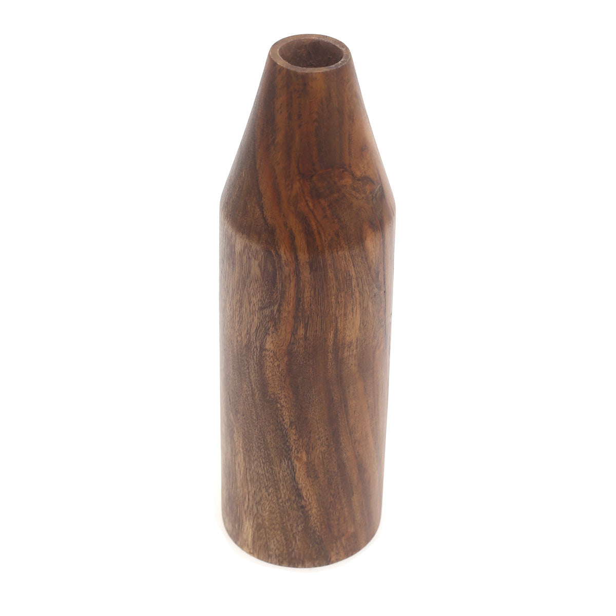 Wooden Textured Vase – Medium (T) - Habitt
