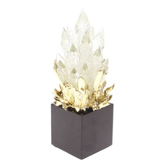 Luxury Crystal Decorative Statue with Black Base - Habitt
