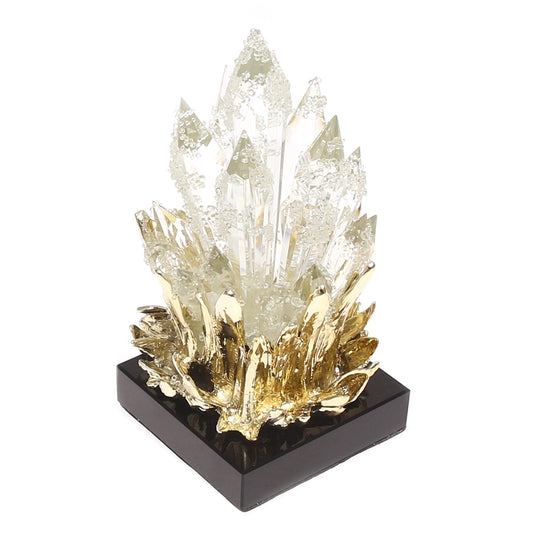 Luxury Crystal Decorative Statue with Black Base - Habitt