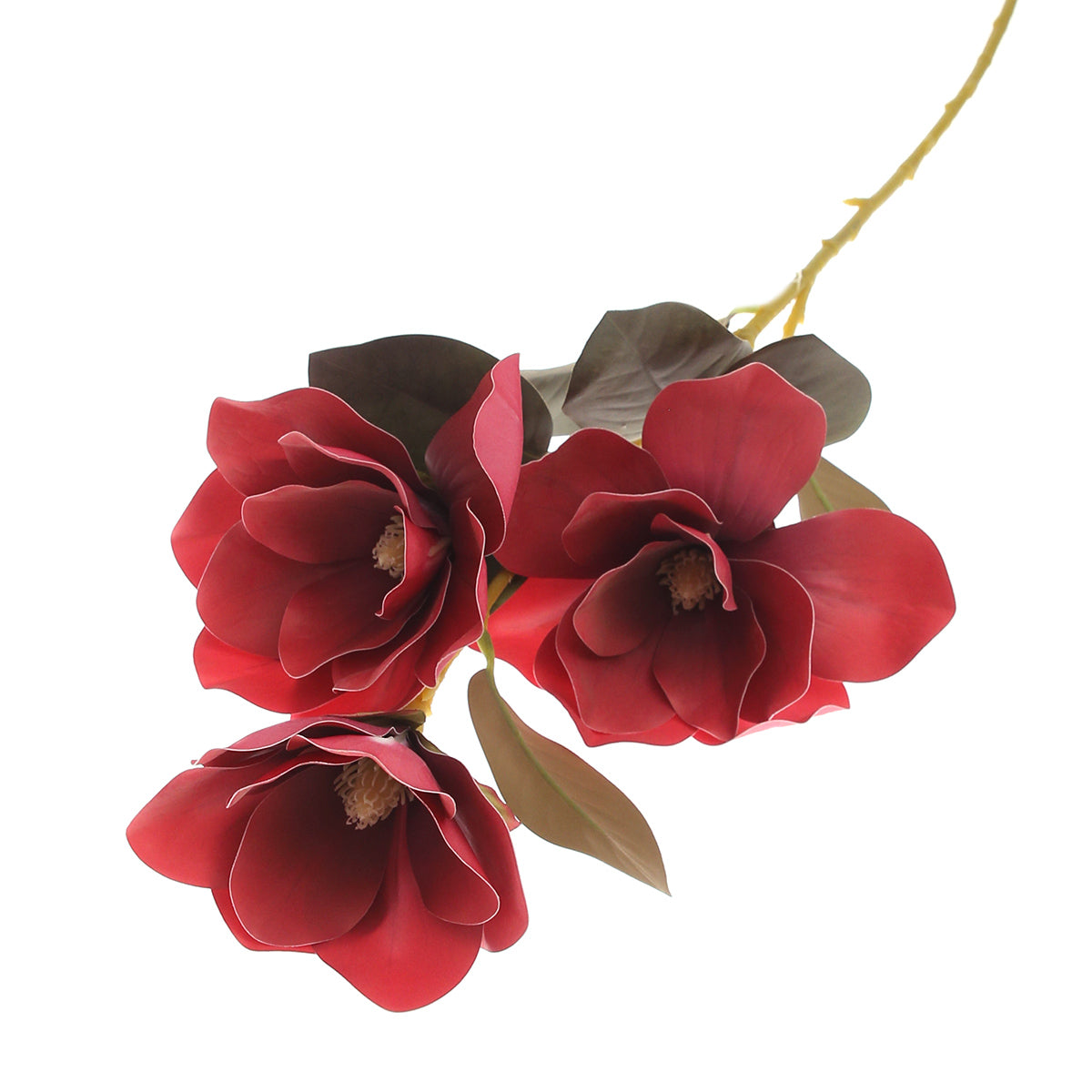Magnolia Big Flower Stick – Artificial Floral Stem - Habitt