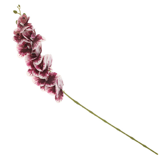 Orchid Flower Stick – Purple (Artificial Stem) - Habitt