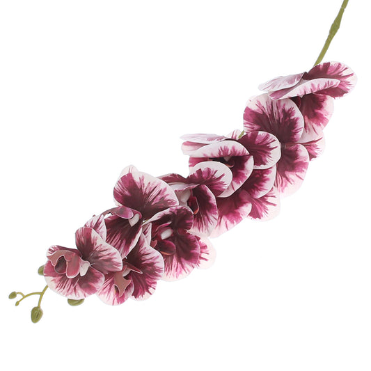 Orchid Flower Stick – Purple (Artificial Stem) - Habitt