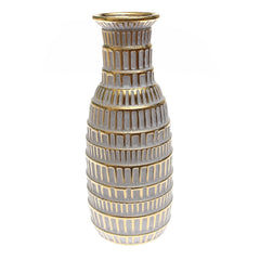 Grey Vase & Gold Box Design – Large - Habitt