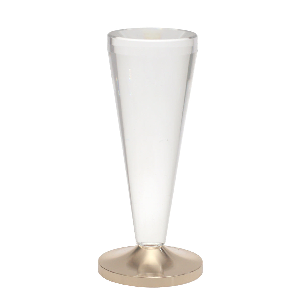 Medium Gold Candle Stand – 6.5 Inch Elegant Decorative Candle Holder - Habitt