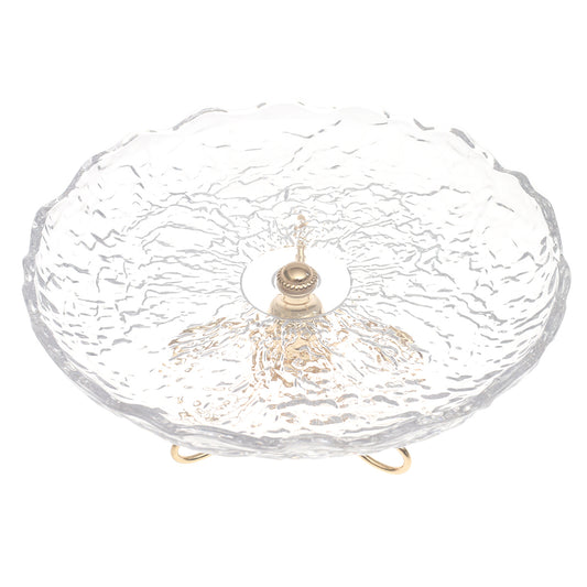 Console Piece Large Gold Decorative Bowl – 13 x 13 x 7 Inch Luxury Accent - Habitt