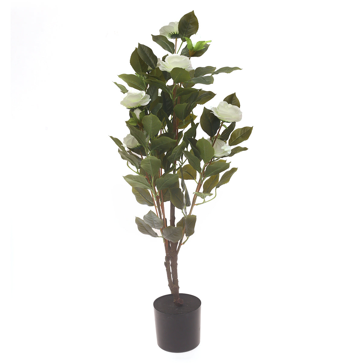 Plant Green 33-Inch Artificial Flowering Plant – Elegant Indoor Decorative Plant - Habitt