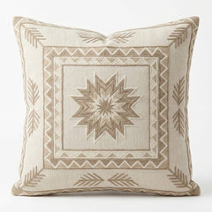 Cushion Frappe Shapes 18x18 Inch – Tribal Whites