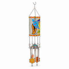 Chamakpatti Wind Chime T Art – Colorful Pakistani Truck Art Decorative Hanging Chime