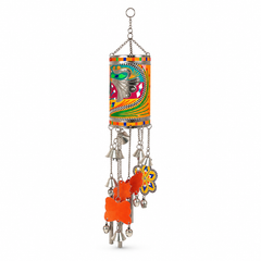 Chamakpatti Wind Chime T Art – Colorful Pakistani Truck Art Decorative Hanging Chime