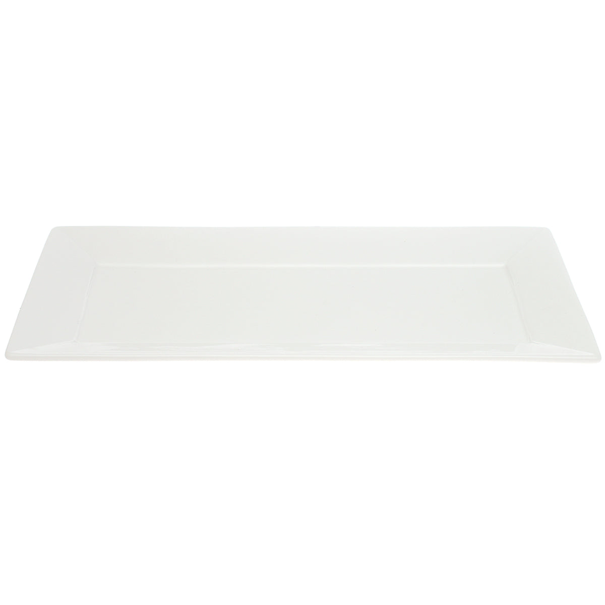 36 cm Rectangle Symphony Platter – Elegant White Serving Tray - Habitt