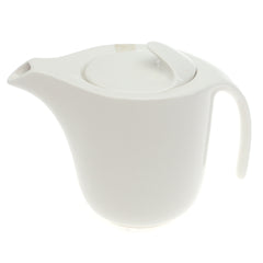 Jazz Symphony Ceramic Tea Pot – Elegant White Teapot with Lid - Habitt