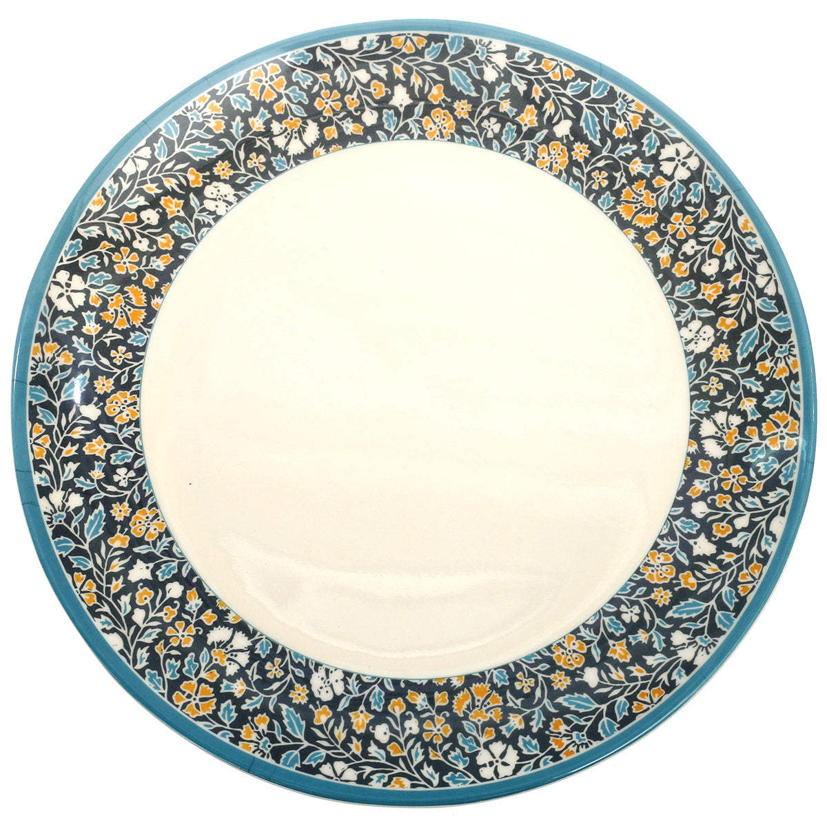 43PCS 8 Person Dinner Set Blue Mosaic - Habitt