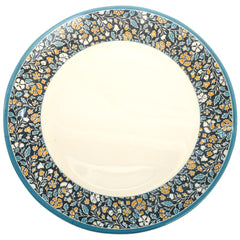 43PCS 8 Person Dinner Set Blue Mosaic - Habitt