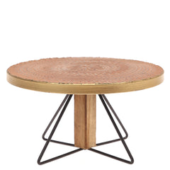 Cake Stand S Peach 10.5X10.5X6Inch HQ-011 - Habitt