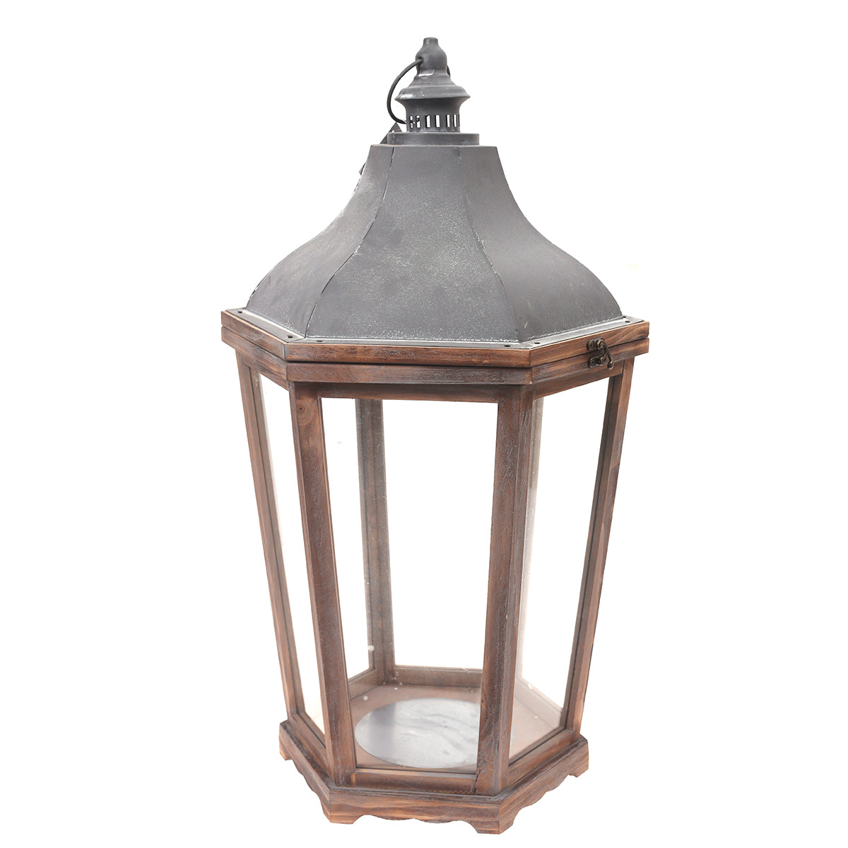 Floor Lantern Natural 15.6 X 15.6 X 30 Inch WL-005 - Habitt