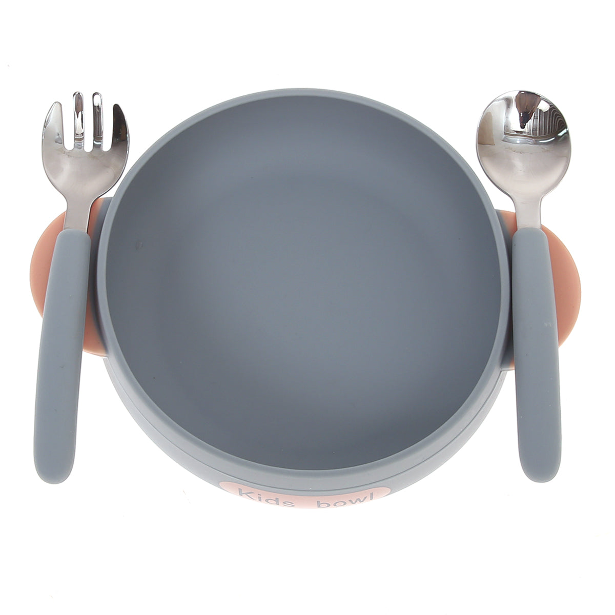 Kids Bowl Gray 6.5 X 1.5 X 8.5 Inch AS-010 - Habitt
