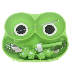 Kids Crockery Green 7.5 X 1.5 X 9 Inch AS-006 - Habitt