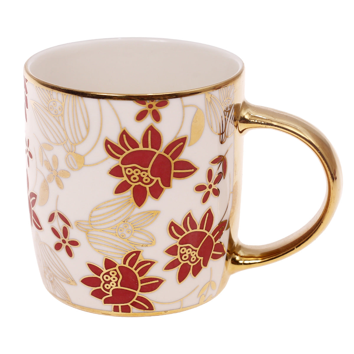 Mug Brown 4.35 X 4.35 X 3.5 Inch MHT-014 - Habitt