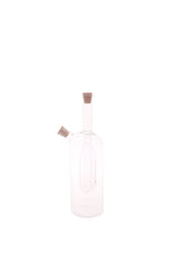 Oil Bottle Transparent 3.25 X 3.25 X 10.25 Inch JLX-016 - Habitt